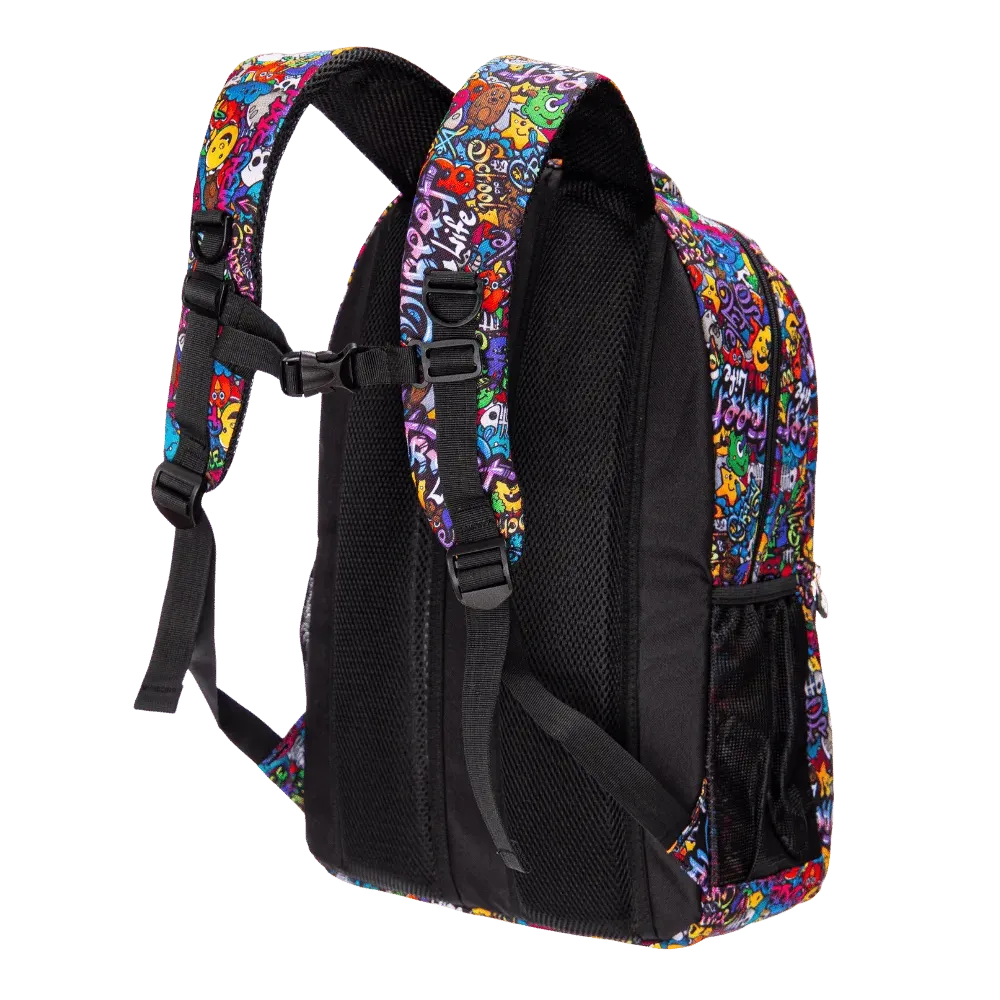 Pixie Crew Schulranzen Graffiti inkl. 65 Pixels