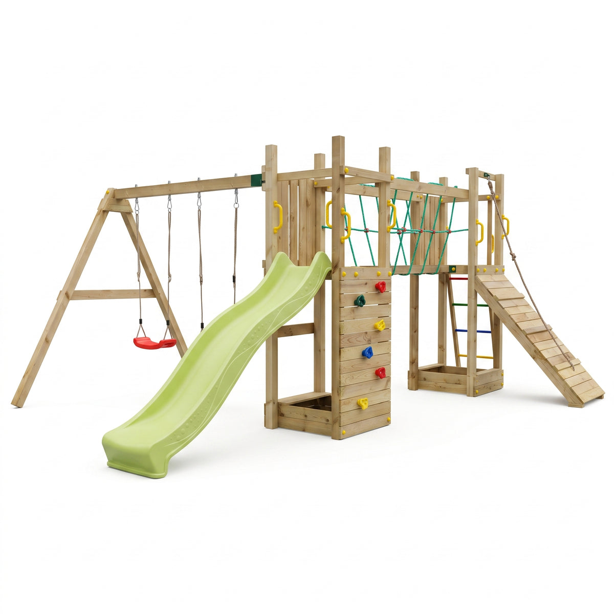 Fungoo Maxi Funny Exposure Spielturm und Schaukel