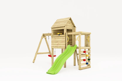 Fungoo Luomi Spielturm aus einer weiteren Produktperspektive.