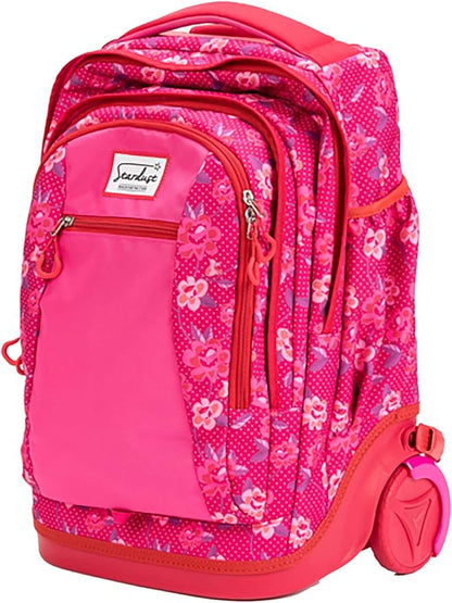 okiedog Stardust Weitere Ansicht des Stardust Schulrucksacks mit Blumen