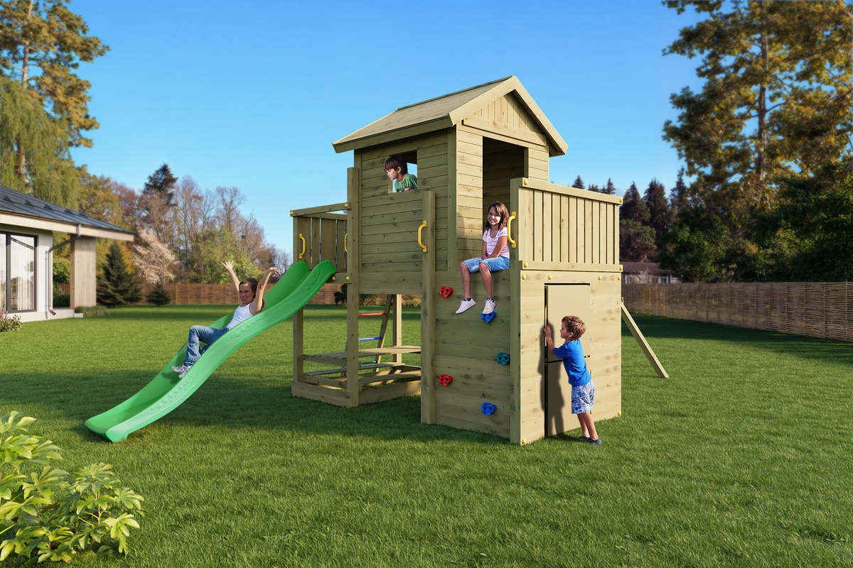 Fungoo Multifort Spielturm mit Kindern