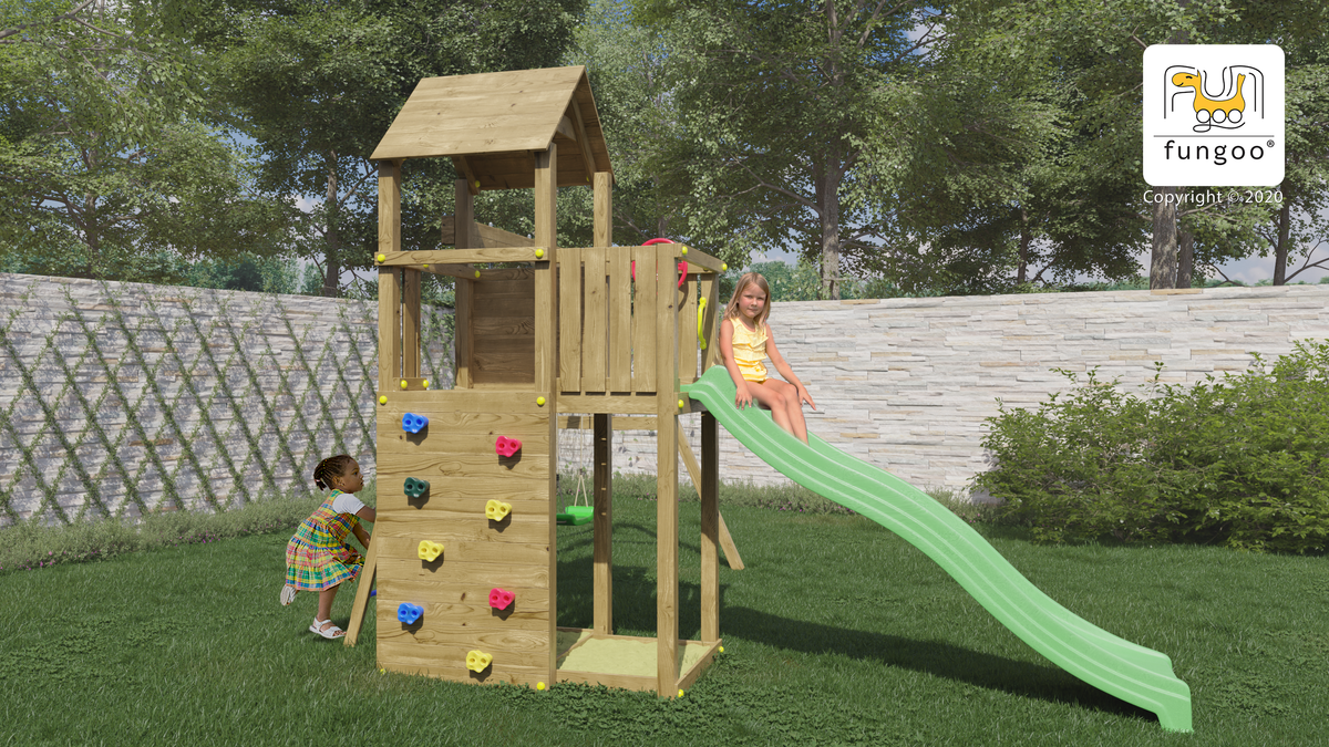 Fungoo Boomer3 Spielturm mit Kindern