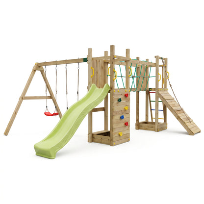 Fungoo Maxi Funny Exposure Spielturm und Schaukel
