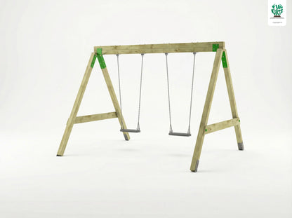 FunForte Swing II – Doppelschaukel für öffentliche Spielplätze – Produktbild S-10015-P-K_FF-Swing_0160