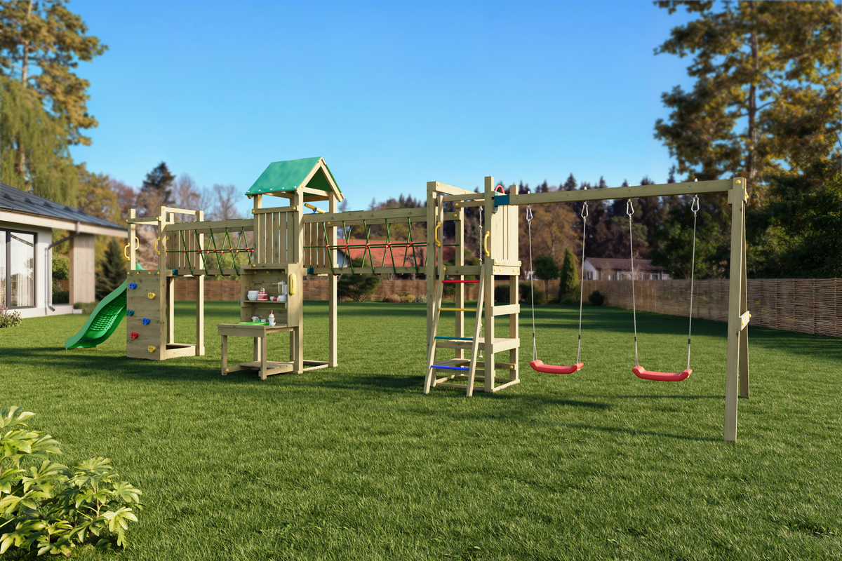 Fungoo Space Longer Spielturm Produktansicht